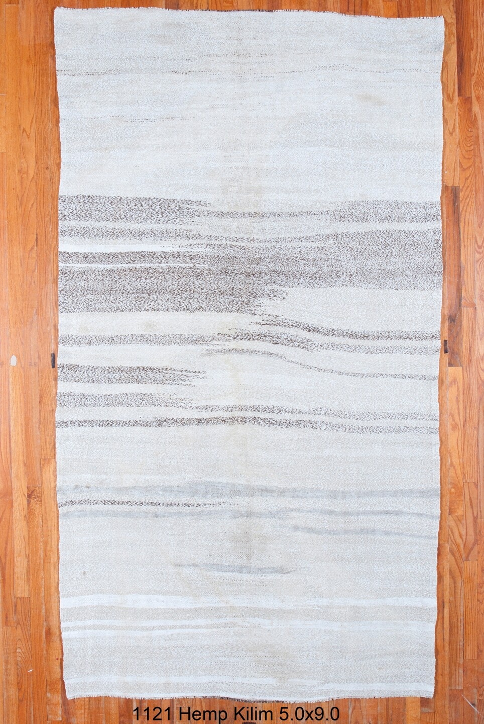 hemp kilim Rug - # 127983