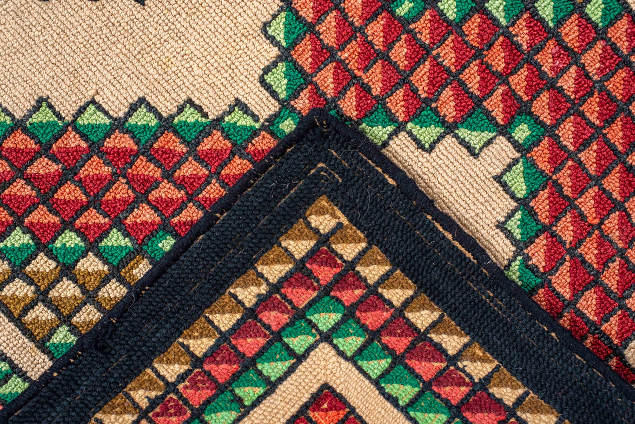 hooked Rug - # 125413