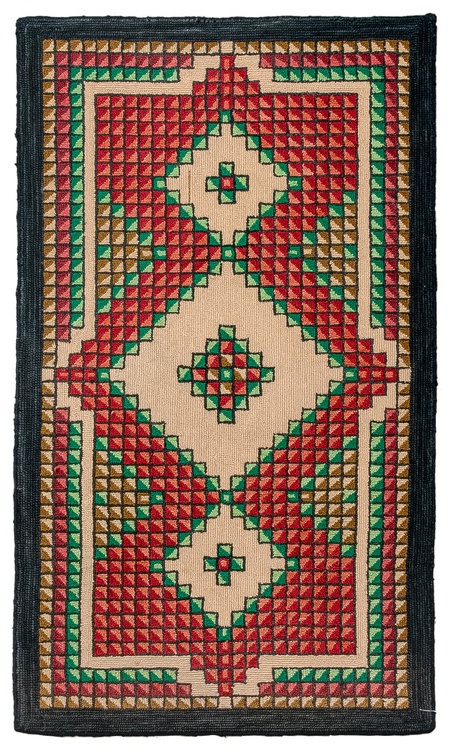 hooked Rug - # 125413