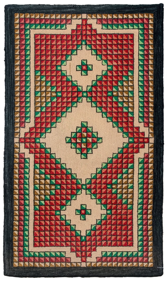 hooked Rug - # 125413