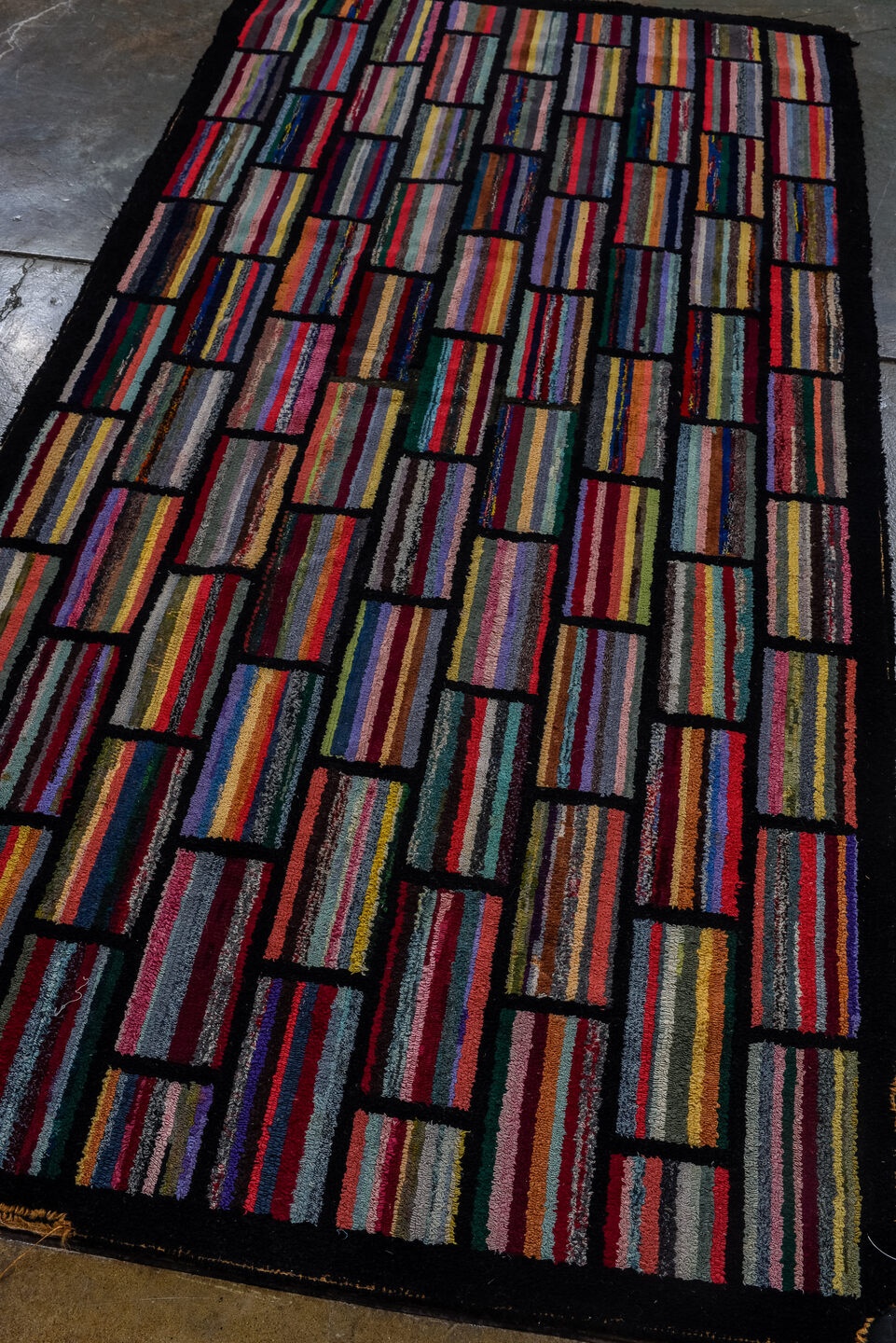hooked Rug - # 126690