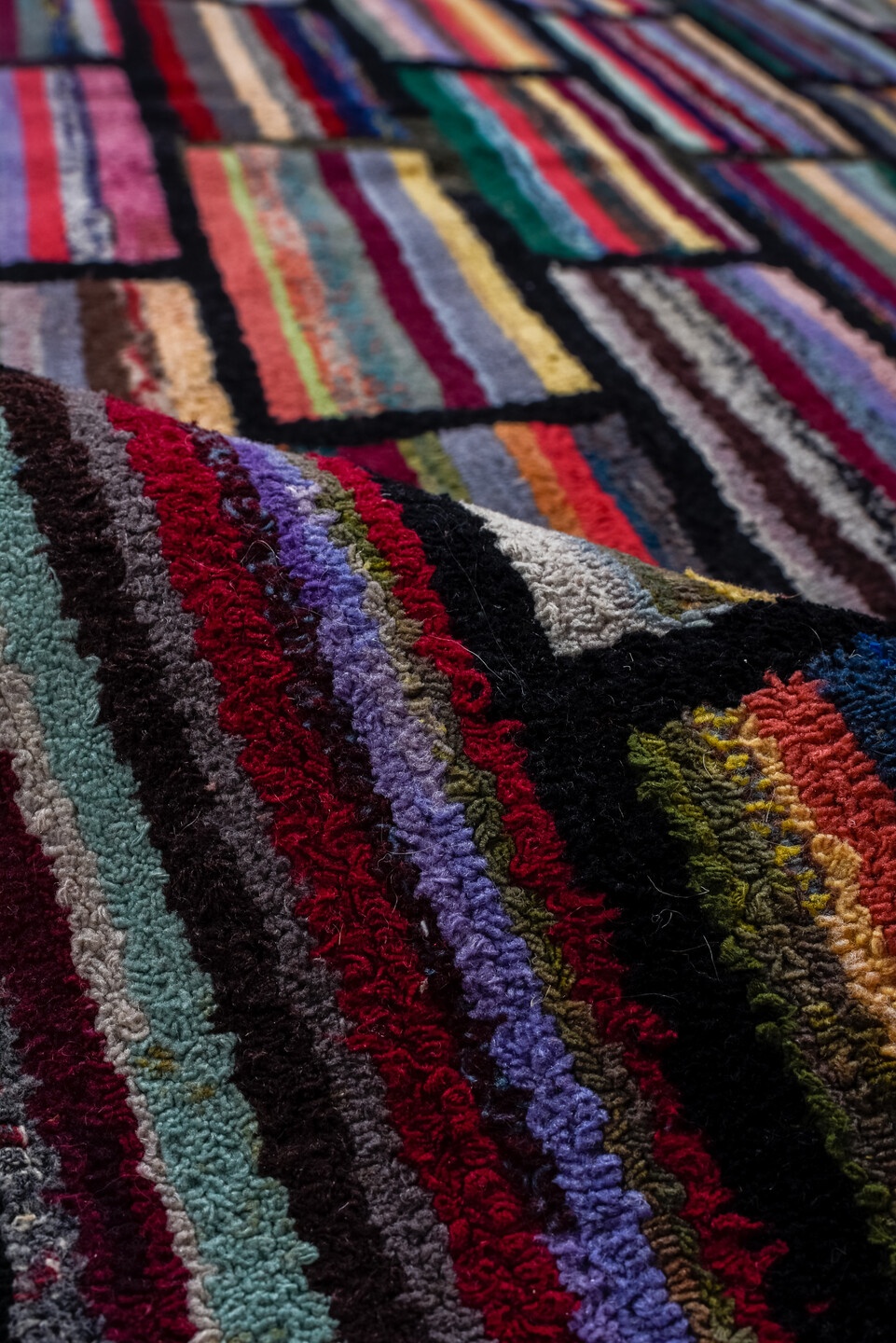 hooked Rug - # 126690