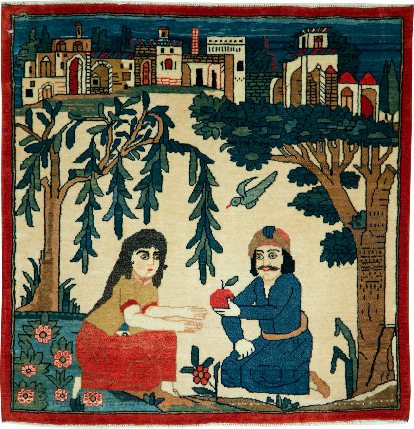 kashan Rug - # 102143