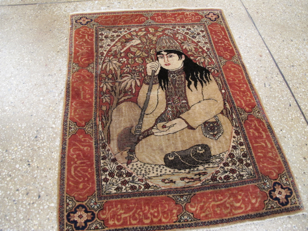 kashan Rug - # 102556