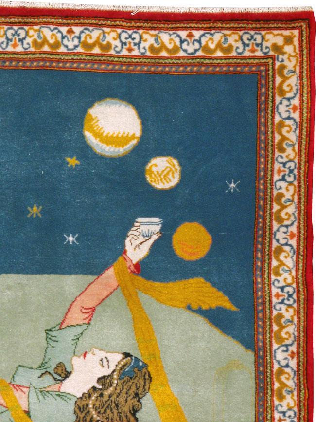 kashan Rug - # 102596