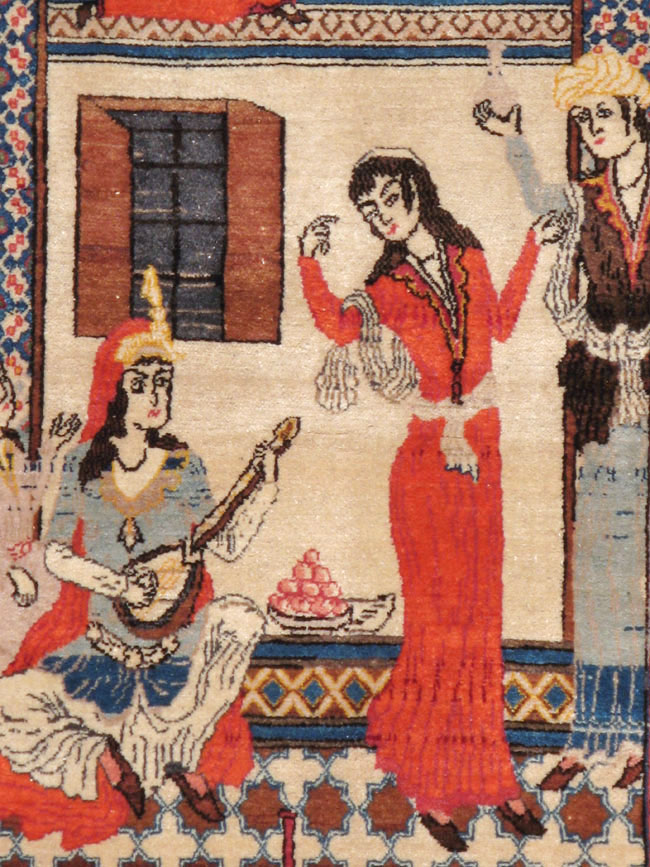 kashan Rug - # 102962