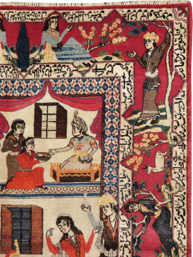 kashan Rug - # 102962