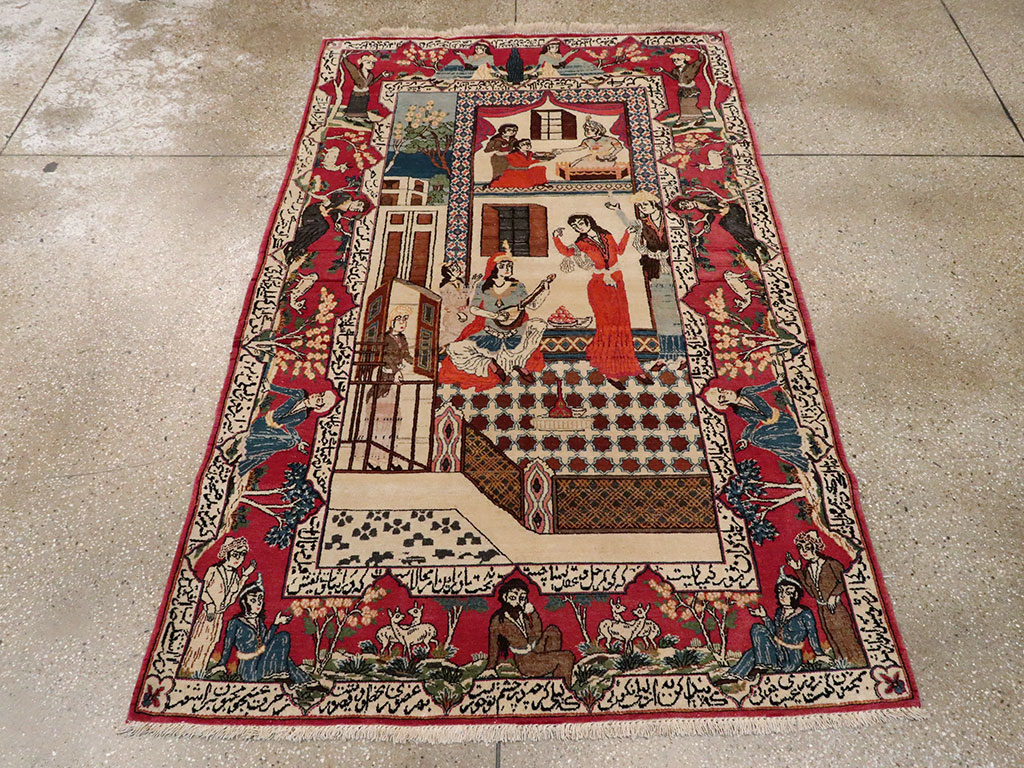 kashan Rug - # 102962