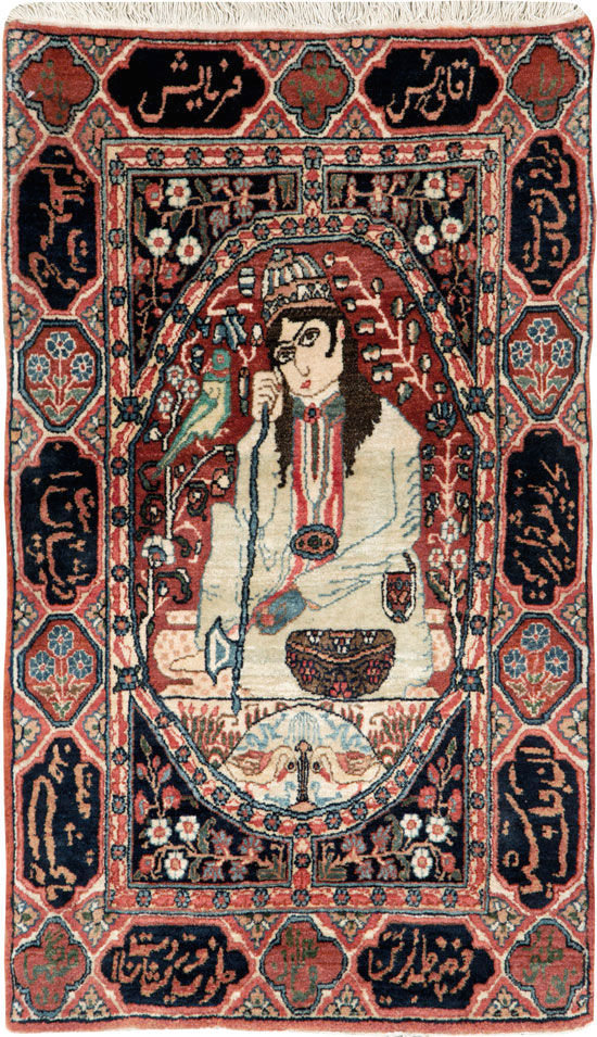 kashan Rug - # 104808