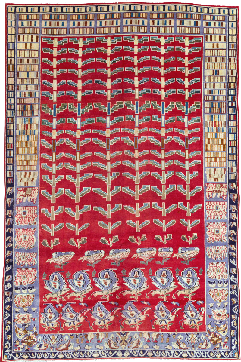 kashan Rug - # 105391