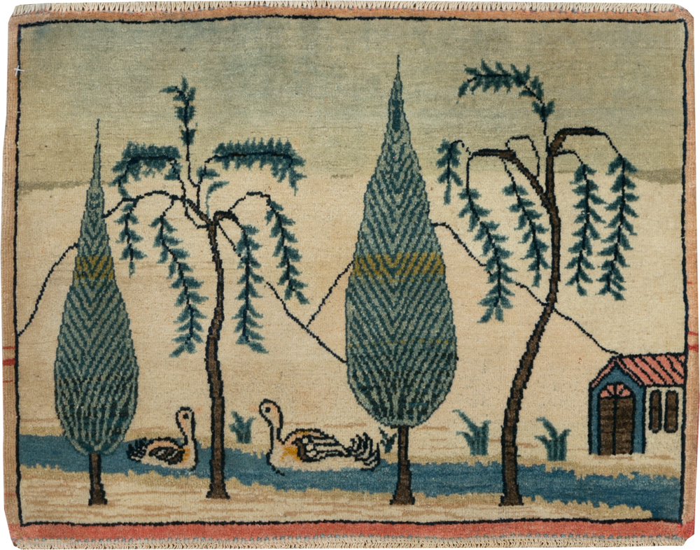 kashan Rug - # 105843