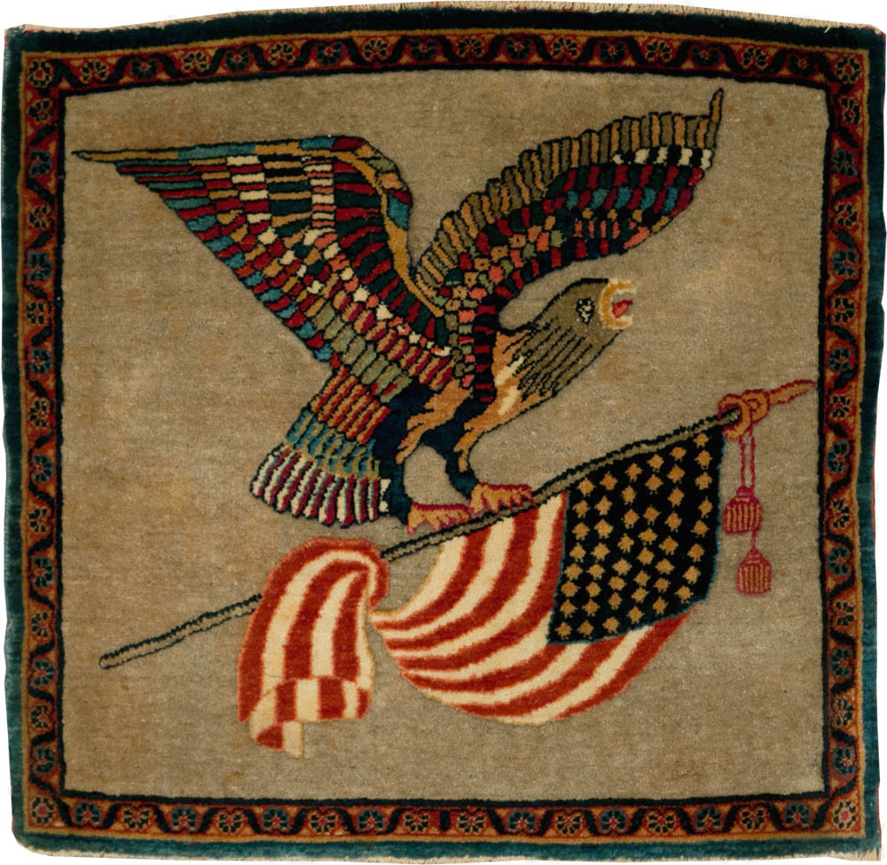kashan Rug - # 106796