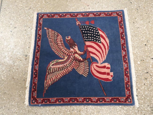 kashan Rug - # 107362