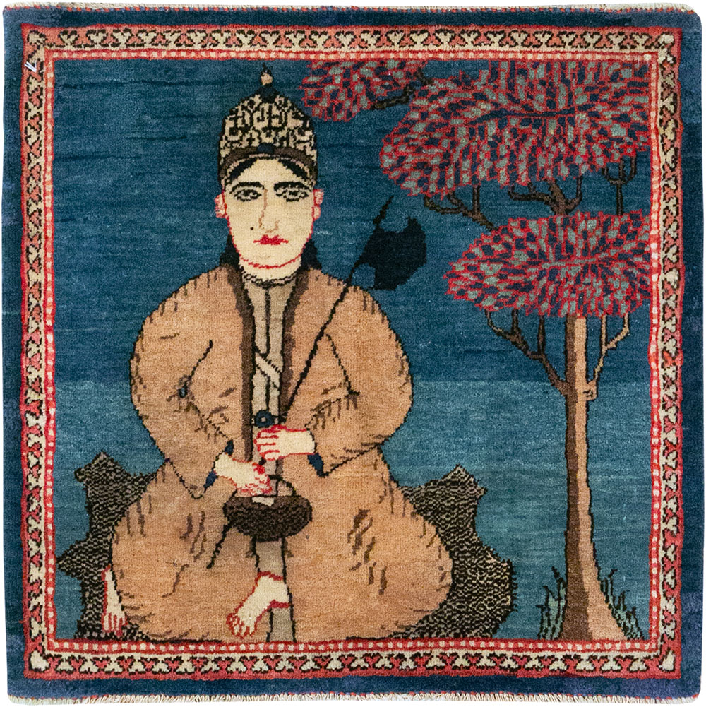 kashan Rug - # 109555