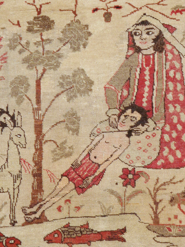 kirman Rug - # 102128