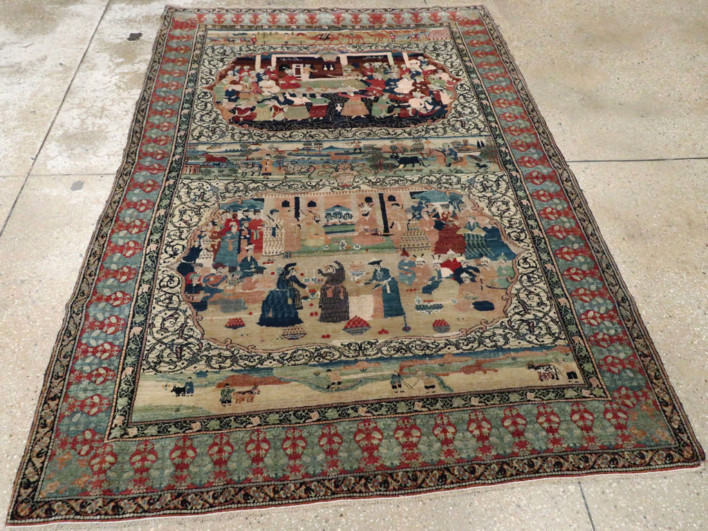kirman Rug - # 103430