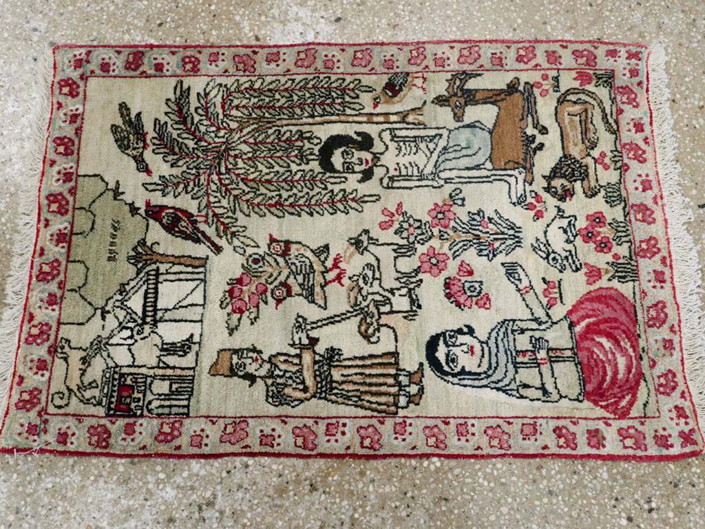 kirman Rug - # 103438