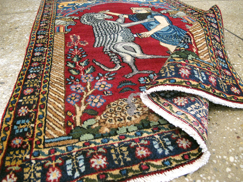 kirman Rug - # 104116