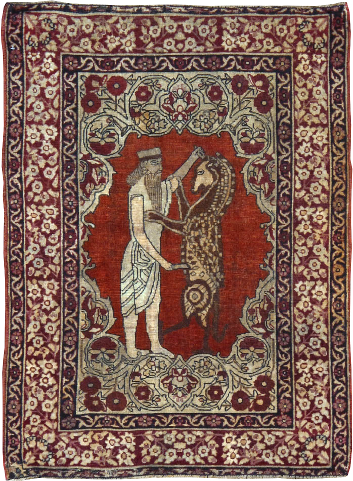 kirman Rug - # 104324