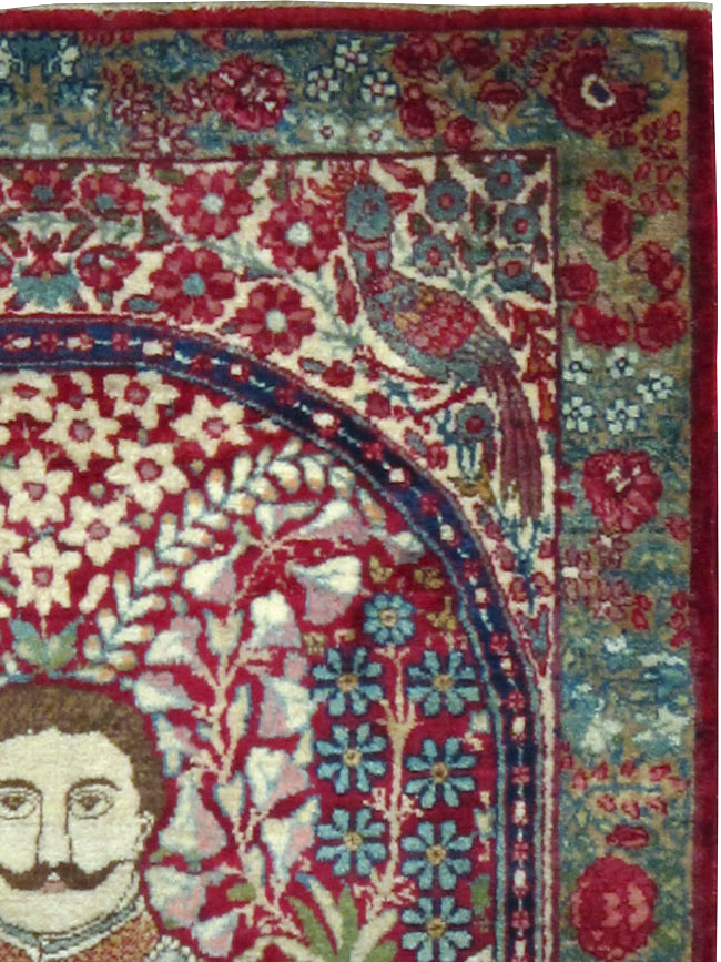 kirman Rug - # 104331