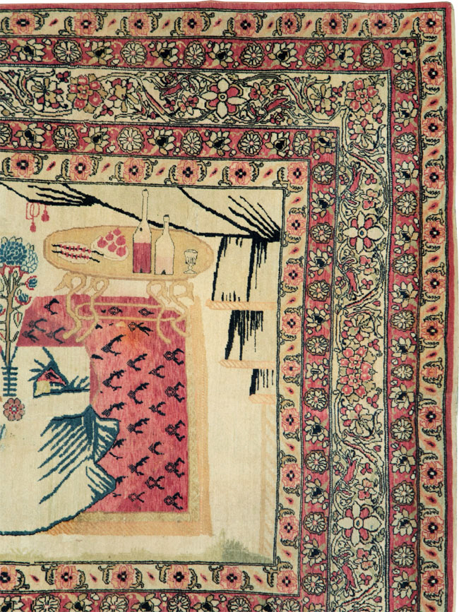 kirman Rug - # 106609