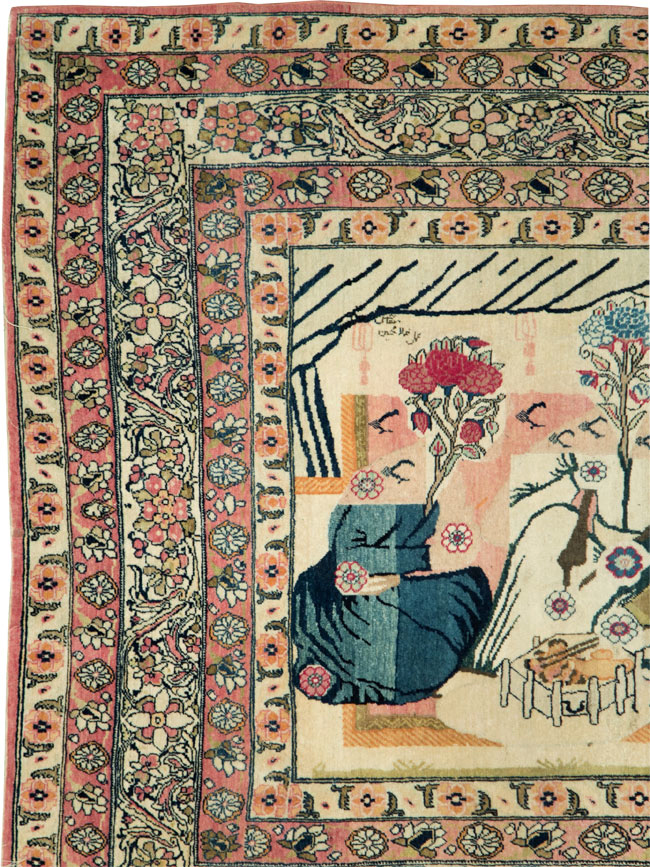 kirman Rug - # 106609