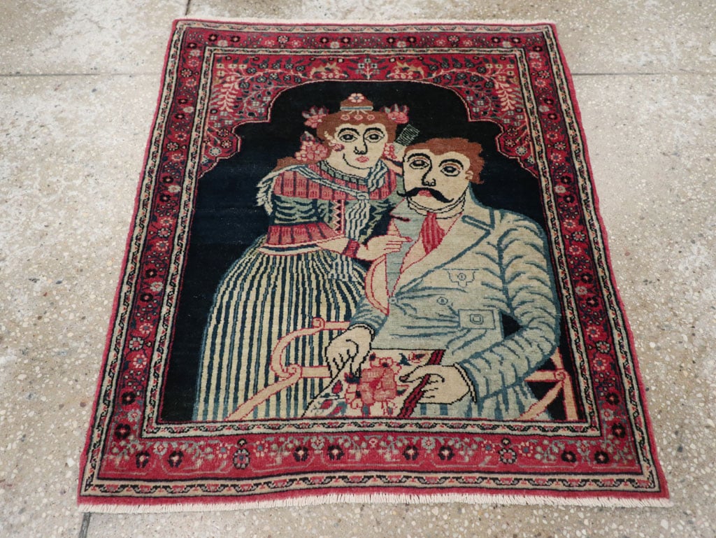 meshed Rug - # 104166