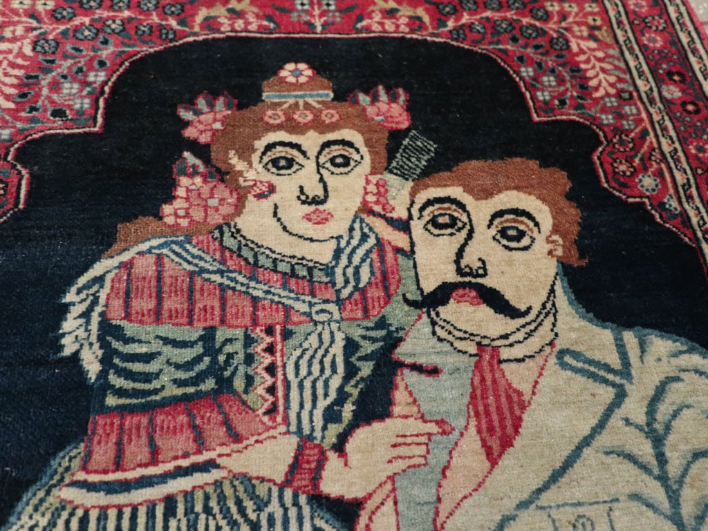 meshed Rug - # 104166