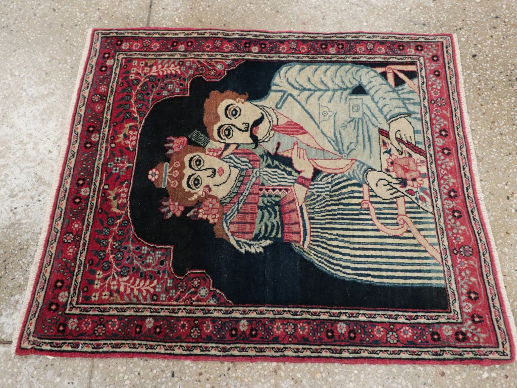 meshed Rug - # 104166