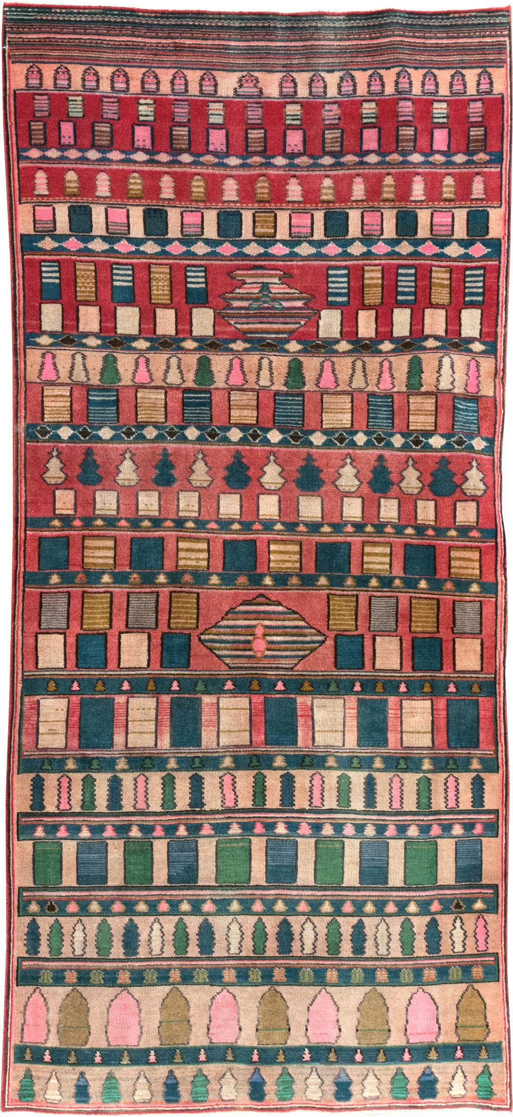 meshed Rug - # 106074