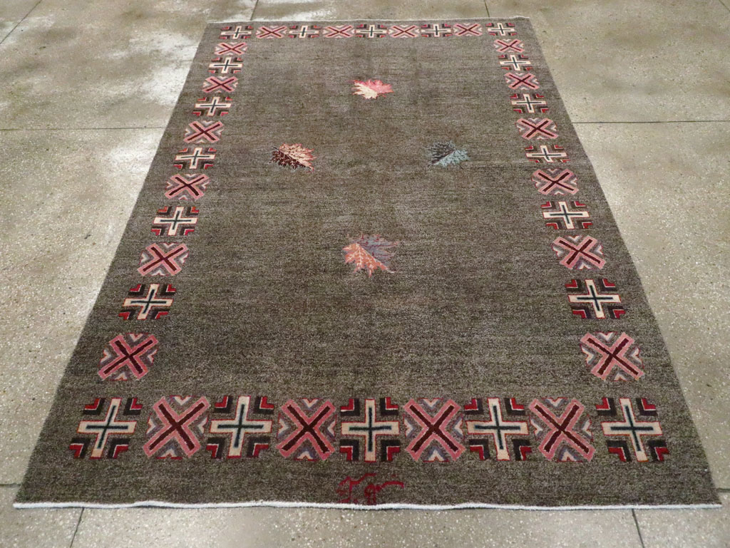 meshed Rug - # 106909