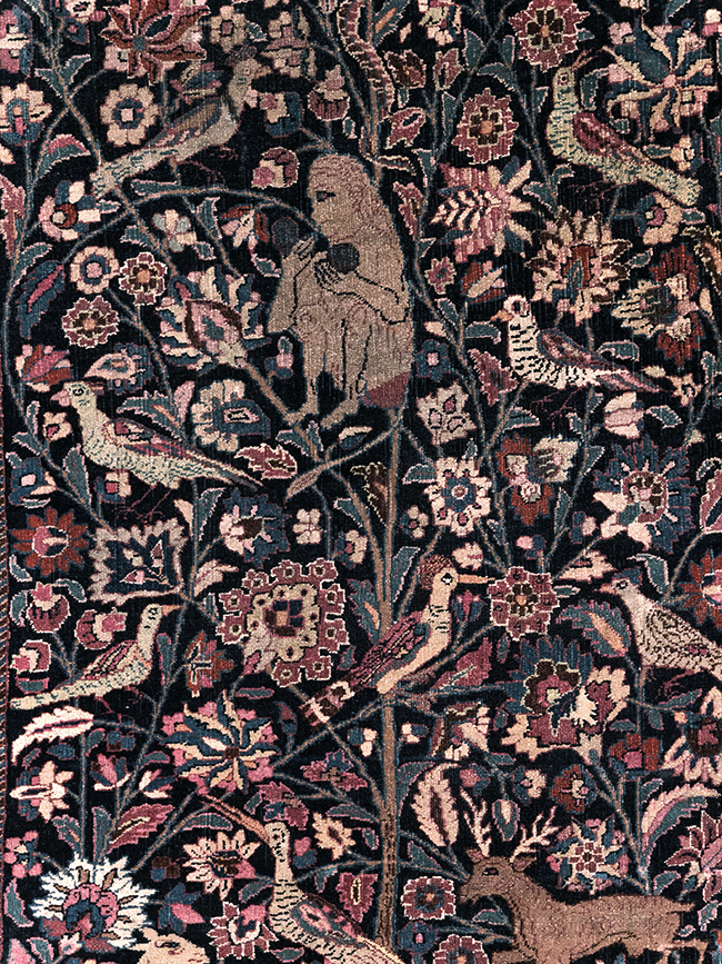 meshed Rug - # 107575