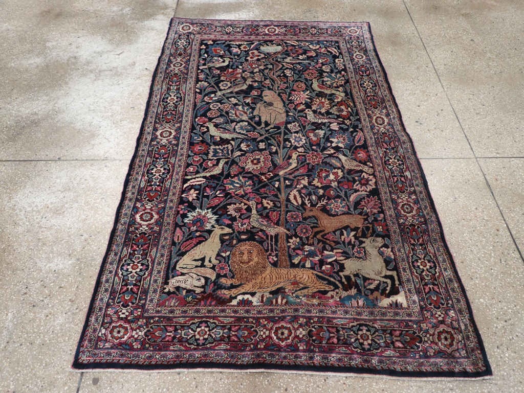meshed Rug - # 107575