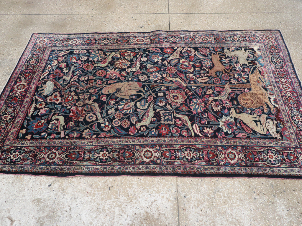 meshed Rug - # 107575