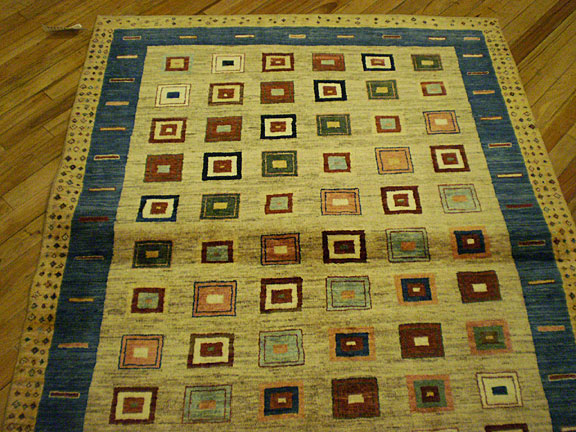 Modern gabbeh Rug - # 5679