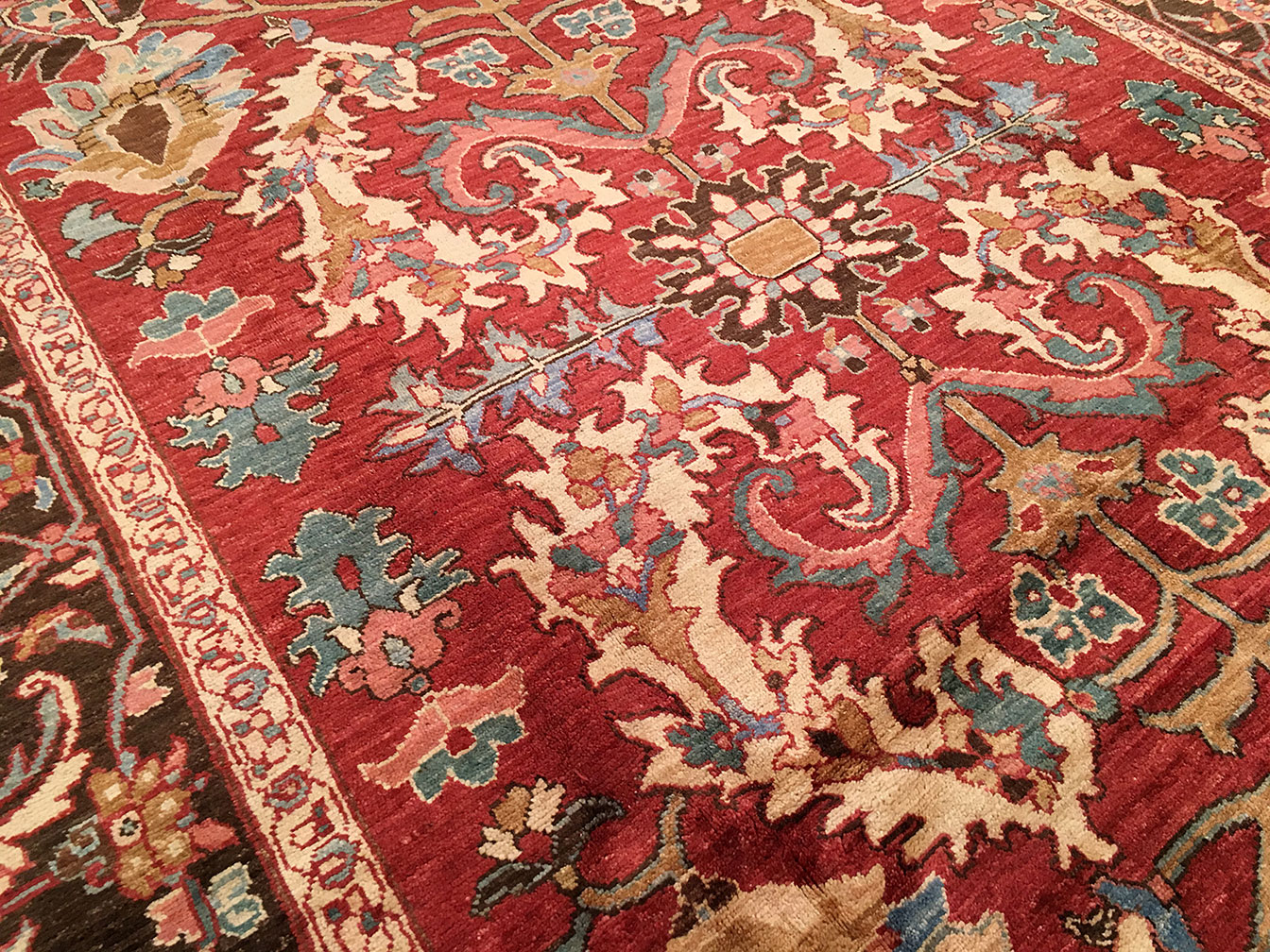 Bazar Oriental Rugs - Metropolitancarpet.com: Modern Heriz Carpet 8'0 ...
