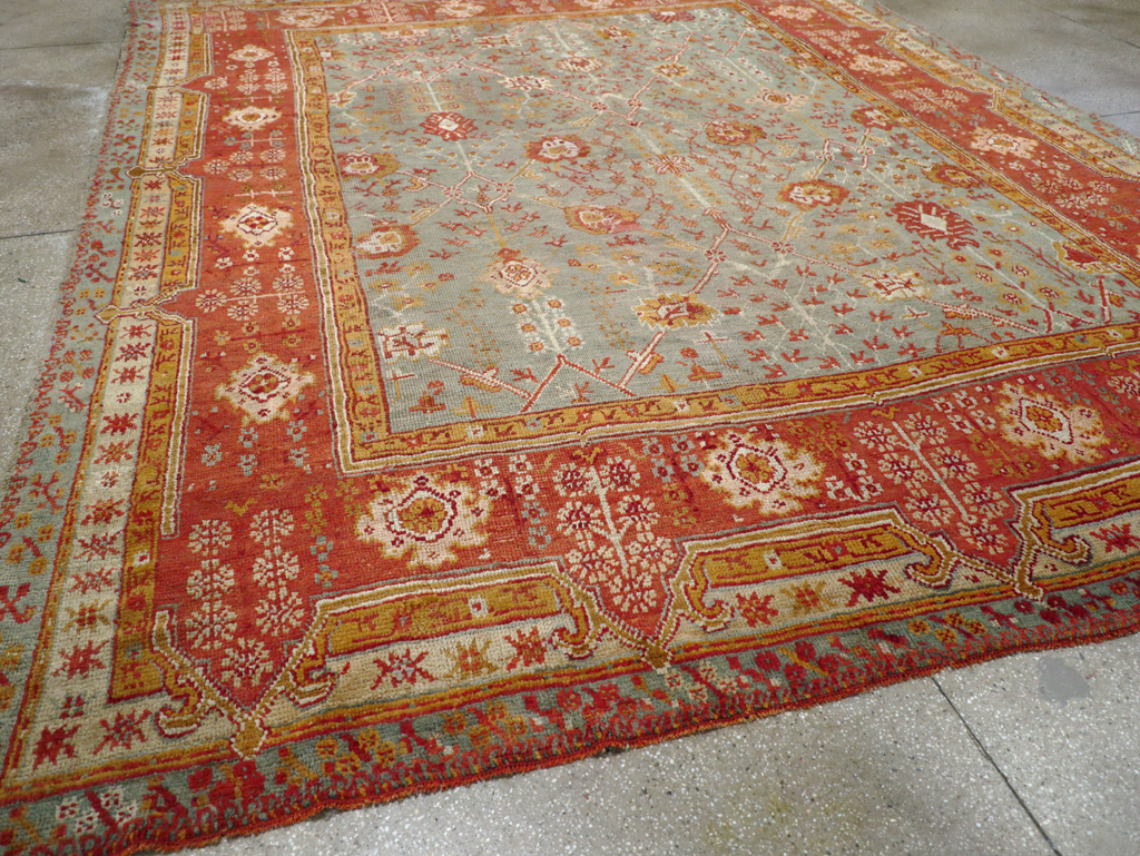 oushak Carpet - # 107450