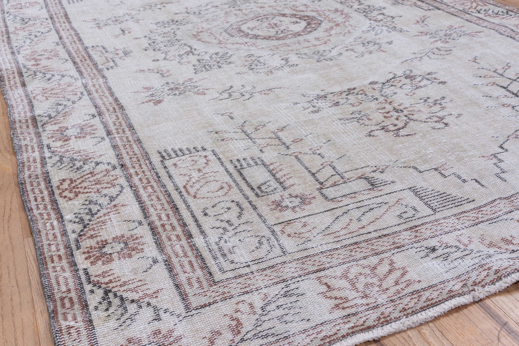 overdyed Rug - # 128324
