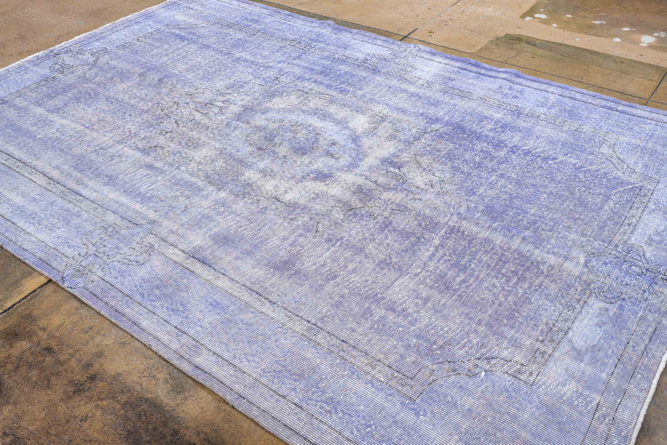 overdyed Rug - # 128534