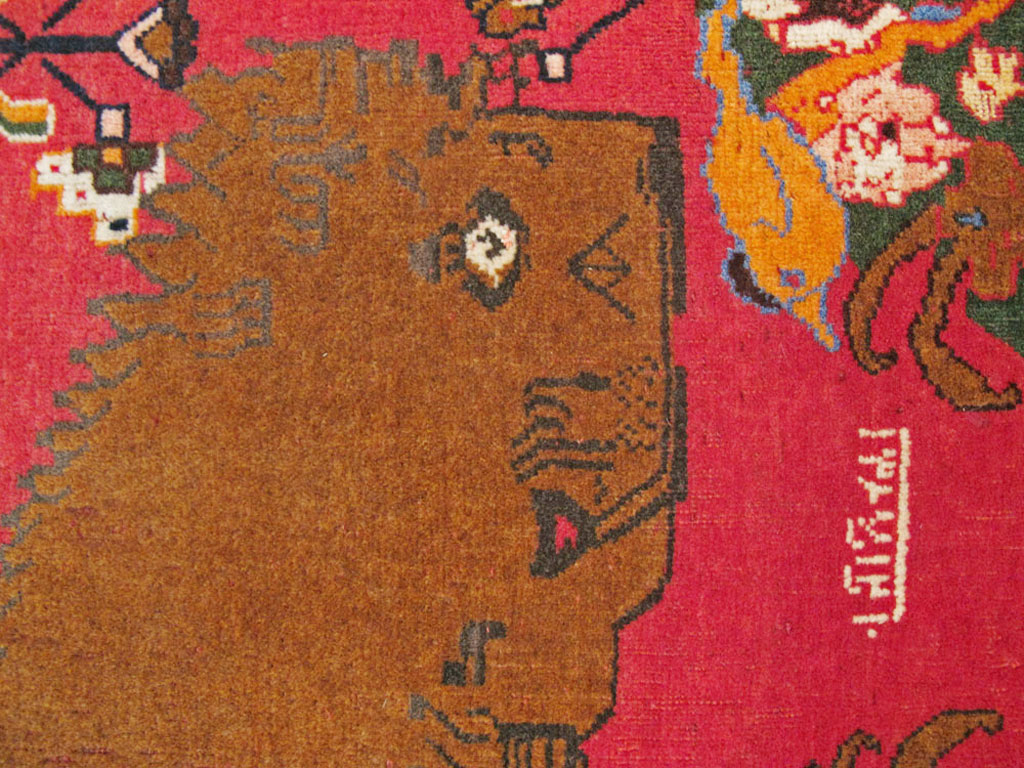 pictorial Rug - # 104800