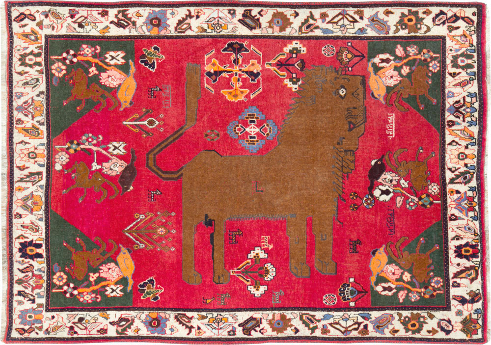 pictorial Rug - # 104800