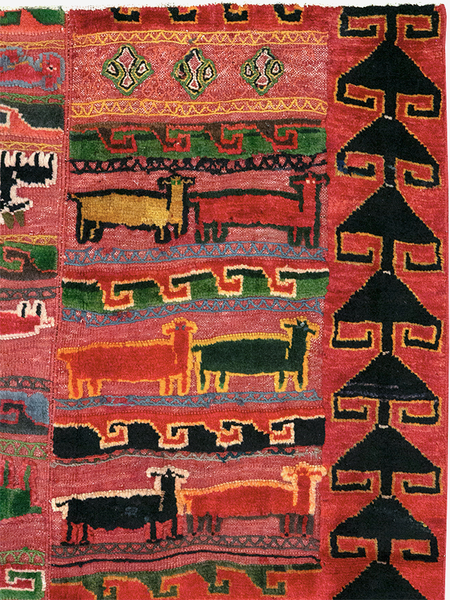 pictorial Rug - # 106051