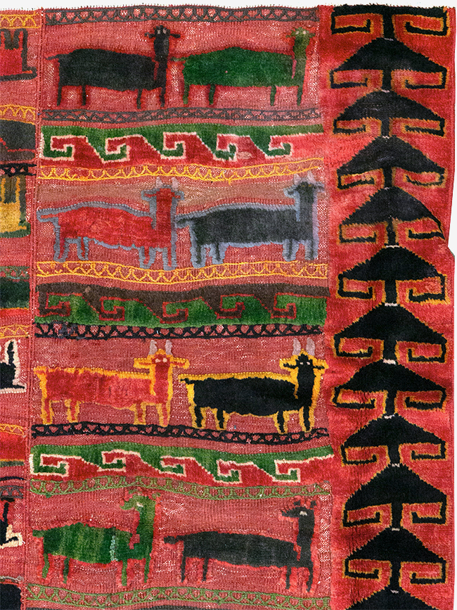 pictorial Rug - # 106051