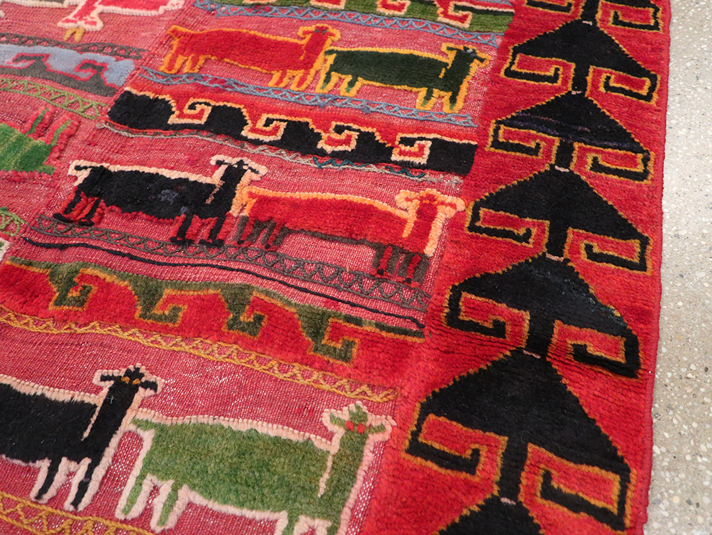 pictorial Rug - # 106051