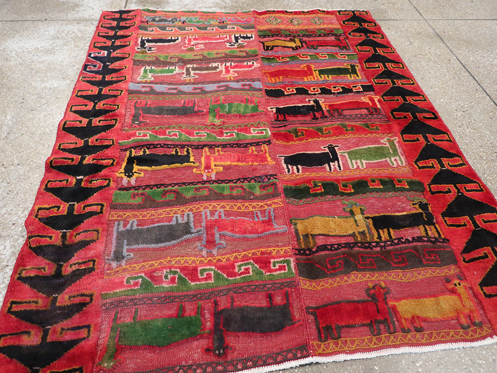 pictorial Rug - # 106051