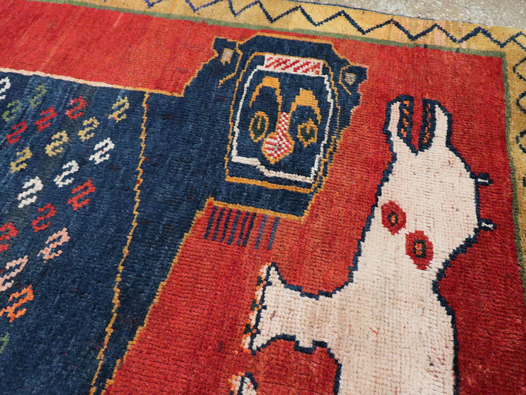 pictorial Rug - # 106089