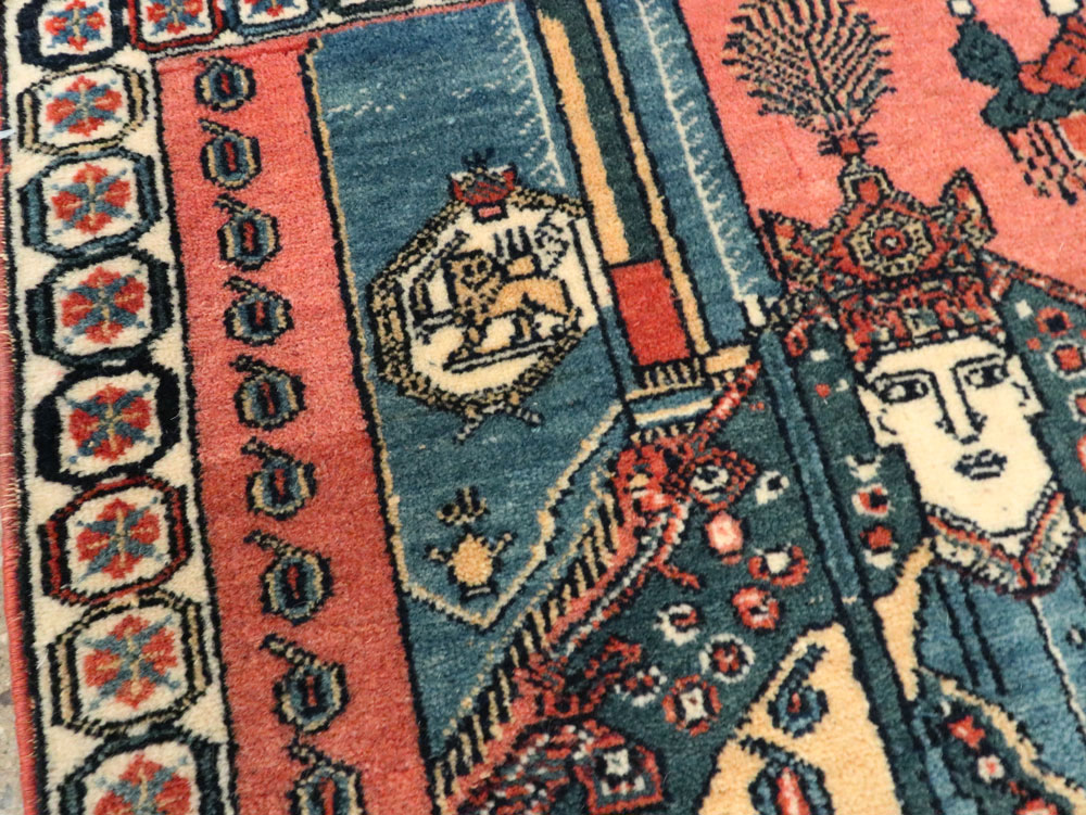 pictorial Rug - # 106183