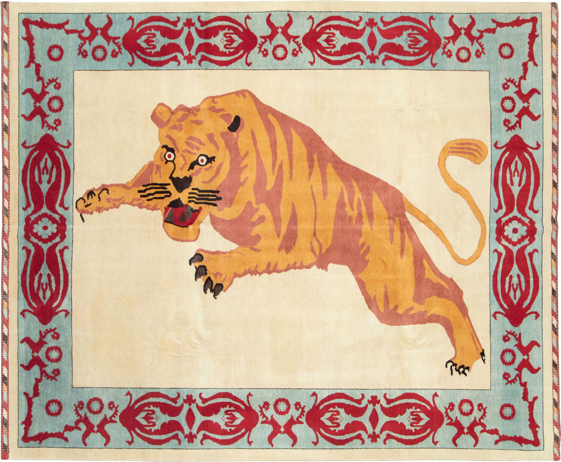 pictorial Carpet - # 106245