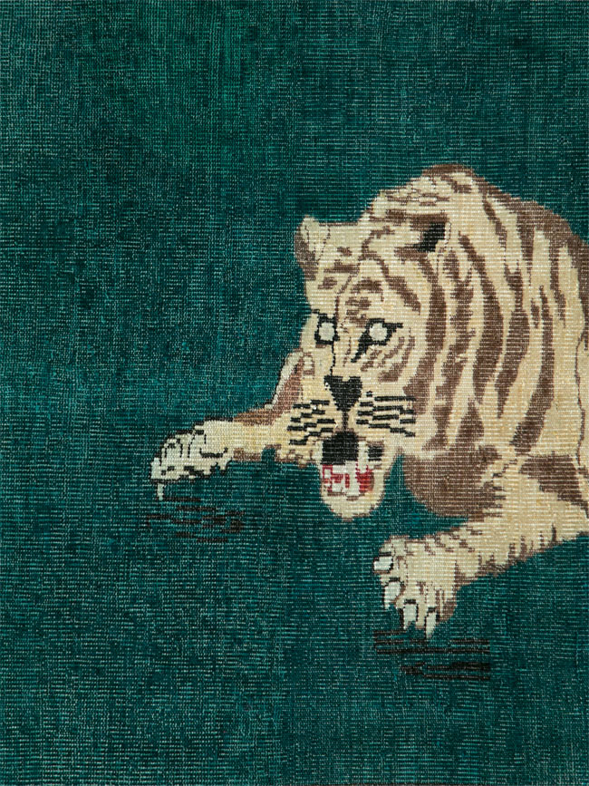 pictorial Rug - # 105201