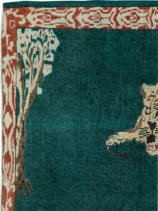 pictorial Rug - # 105201